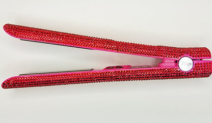 rhinestone flat iron
